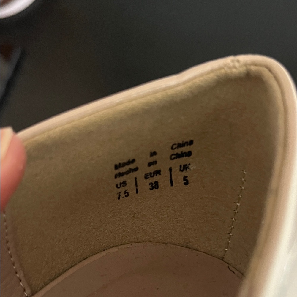Call It Spring Nude Heels size 7.5 - Picture 7 of 7